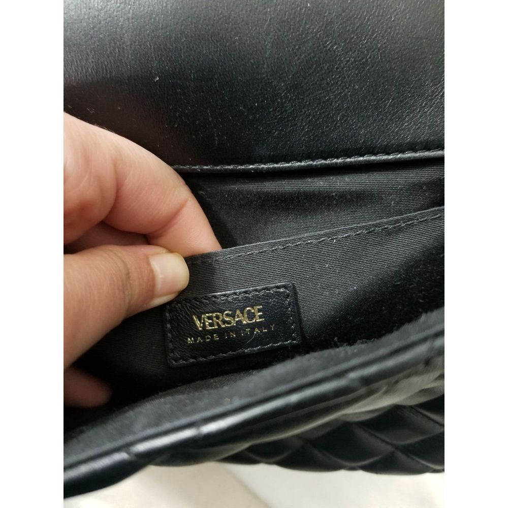 Authentic VERSACE quilted leather medusa head crossbody bag - Picture 10 of 12